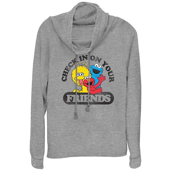 

Футболка с длинным рукавом Sesame Street Check in on your Friends Pbs Kids