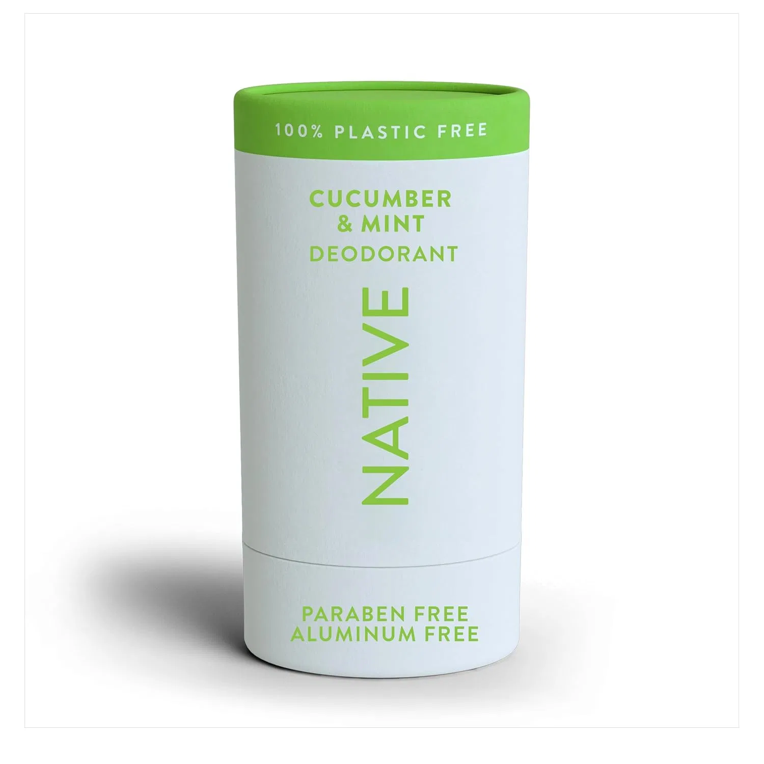 Натуральный дезодорант Native Plastic-Free без пластика «Огурец и мята» Native