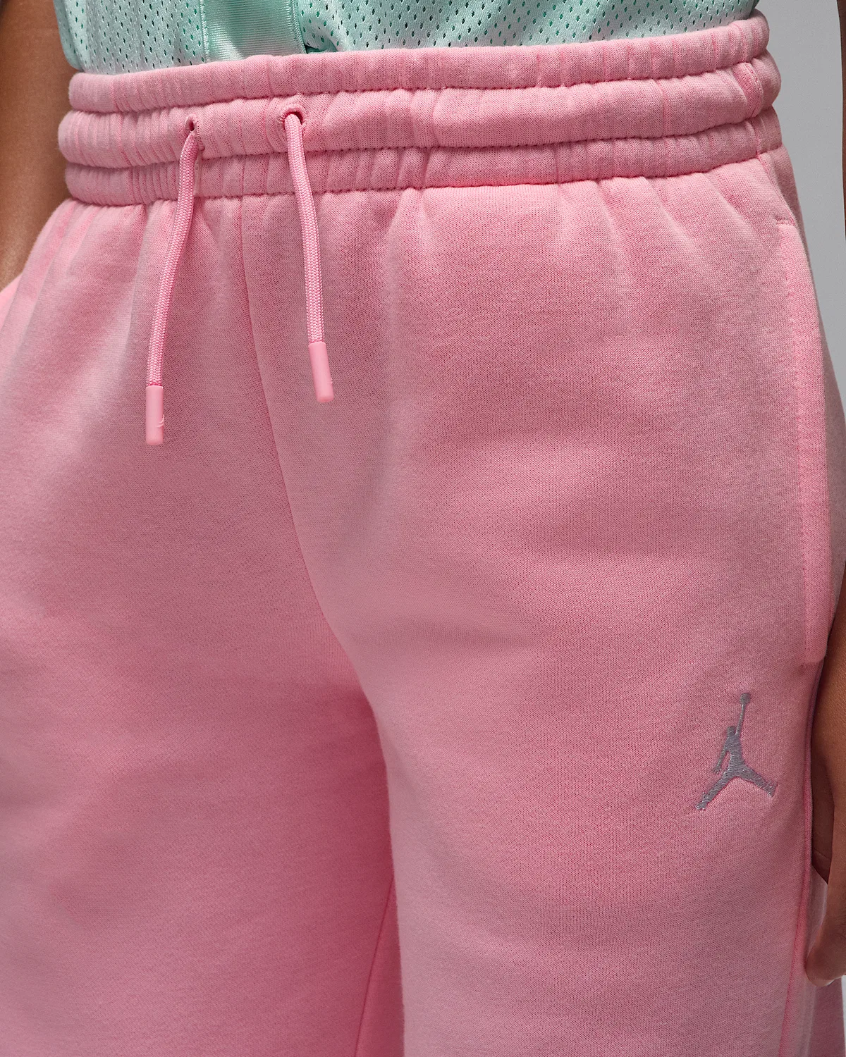 Детские штаны Jordan Brooklyn Fleece, Medium Soft Pink — фото 3