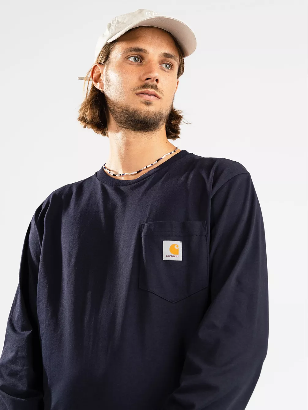 

Карман с длинным рукавом Carhartt Wip, синий
