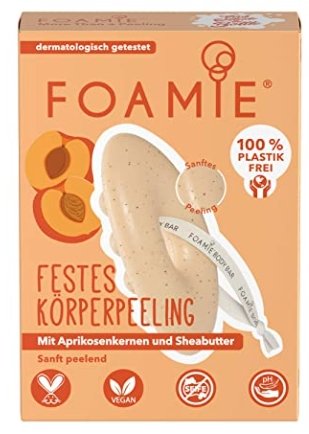 

Foamie, Гель для душа, абрикос и масло ши, 80 г