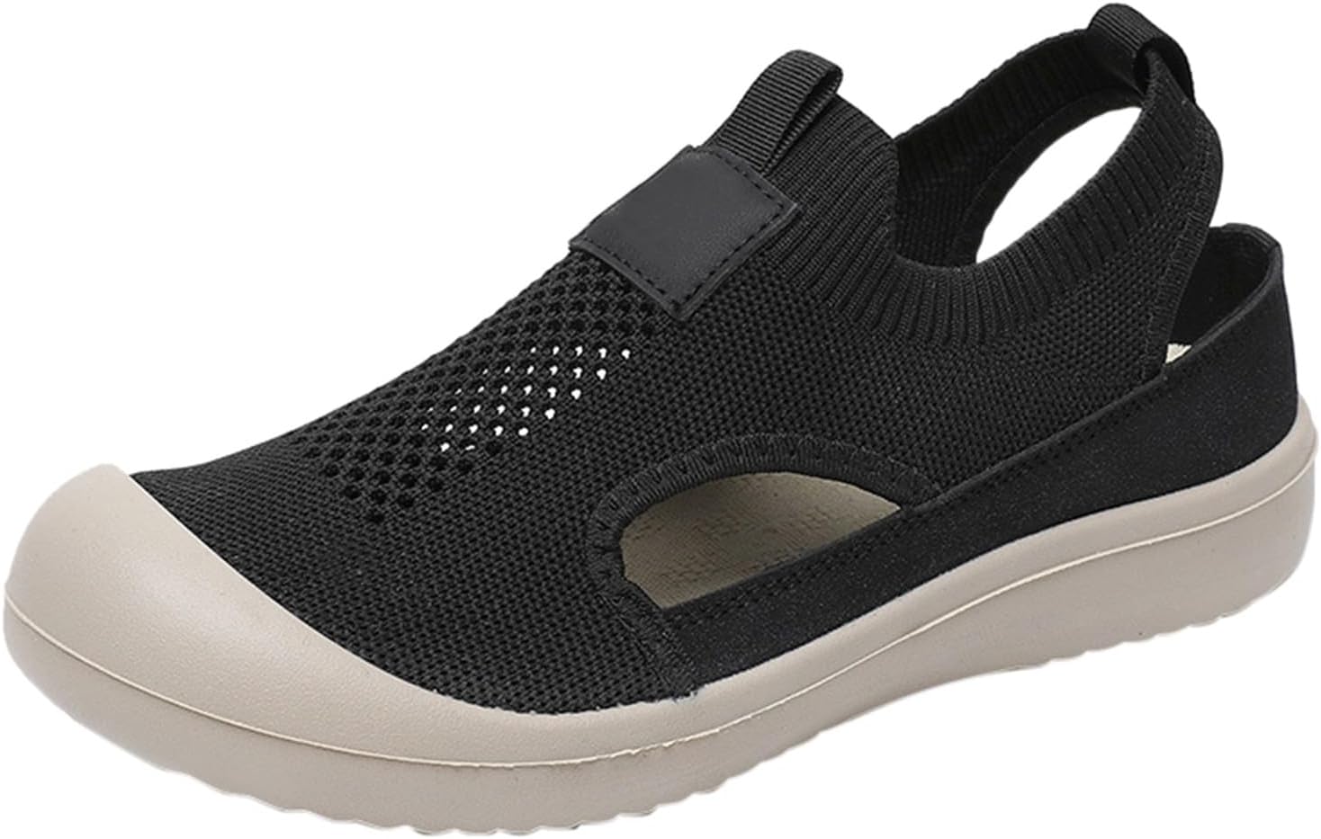 

Женские удобные дышащие повседневные прогулочные кроссовки, ортопедические кроссовки на липучке, удобные ортопедические кроссовки на платформе Generic, черный