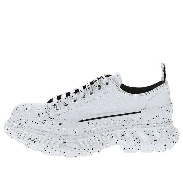 

Кроссовки tread slick sneakers 'white black' Alexander Mcqueen, белый