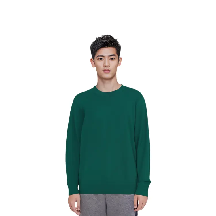 Uniqlo Мужской трикотаж бирюзового цвета — фото 4