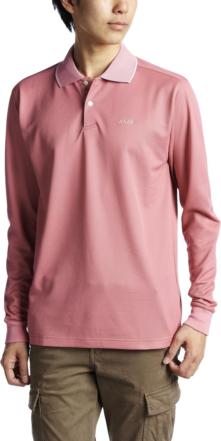 

Рубашка-поло с длинным рукавом Zexio Xxio, розовый