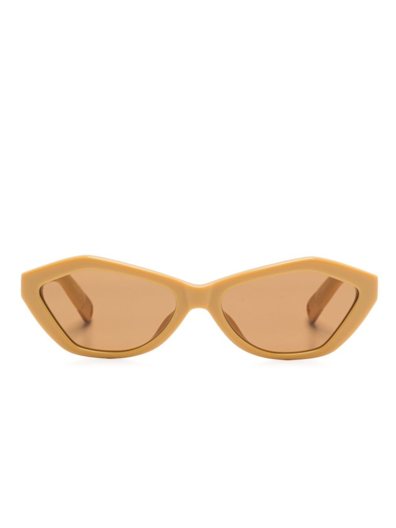

Jacquemus солнцезащитные очки Bambino, желтый