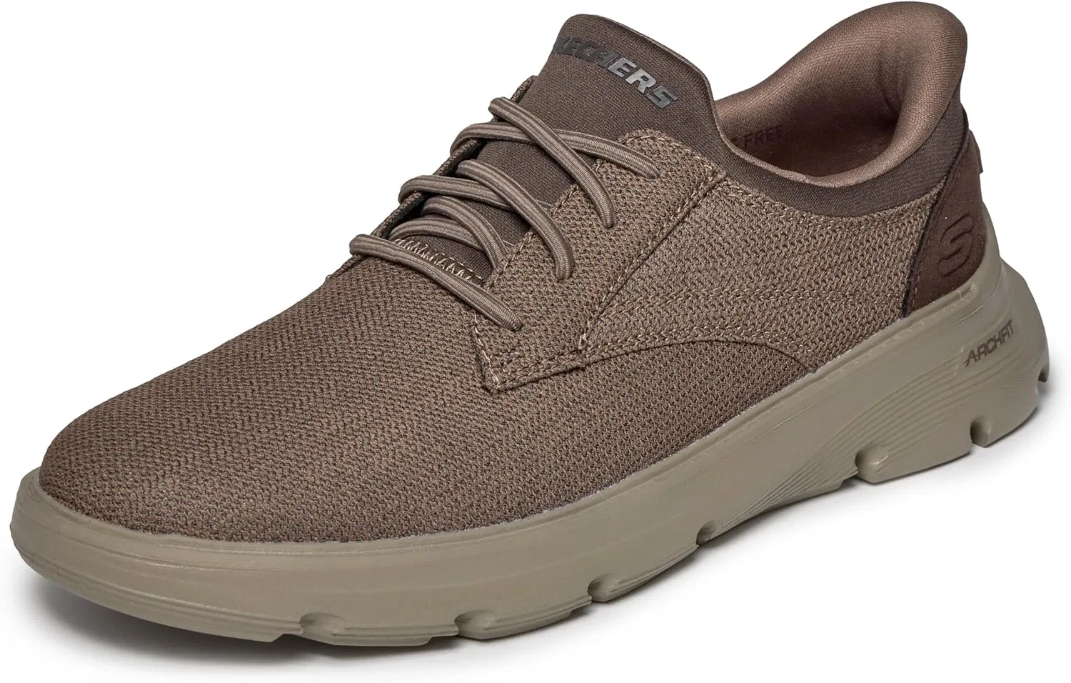 Туфли Skechers Men's Arch Fit Garza - ChapmanBungee, Brn Brown