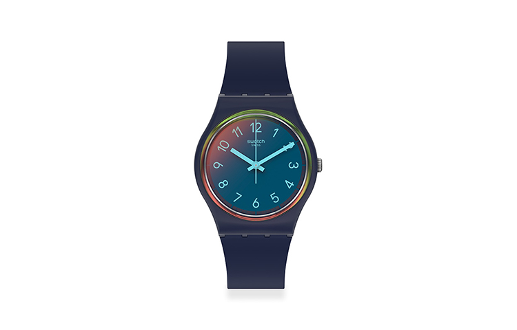 

Унисекс-часы 34 мм синие GN274 SWATCH
