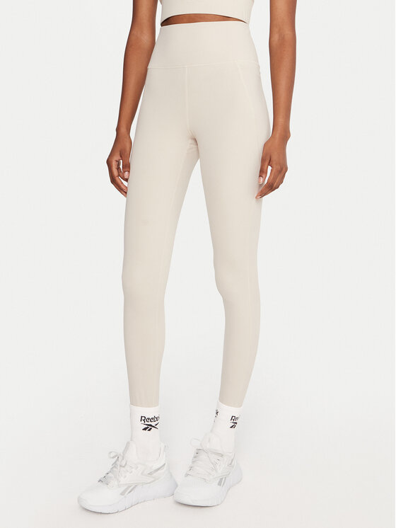 

Леггинсы slim fit Reebok X Ewa Chodakowska RK25313CCW Reebok, бежевый