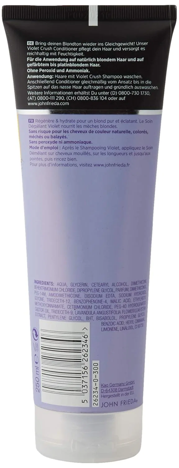 Кондиционер против желтизны «Violet Crush» от John Frieda John Frieda — фото 3
