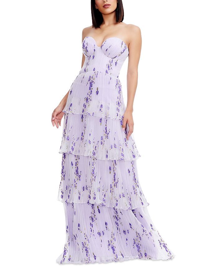

Платье Layana Dress the Population, фиолетовый