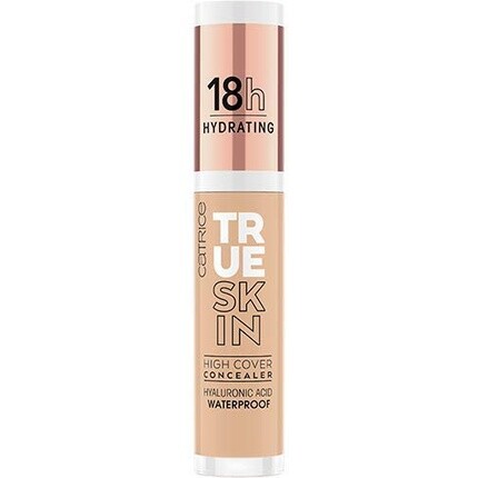 

True Skin High Cover Concealer 032 Нейтральный бисквитный, смягчающий, против прыщей, стойкий матирующий, матовый, натуральный, веганский, без масла, водостойкий, 4,5 мл, Catrice