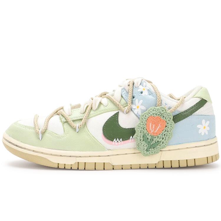 

Кроссовки Nike Dunk Skateboarding Shoes Women's Low-top Blue, бирюзовый, Зеленый, Кроссовки Nike Dunk Skateboarding Shoes Women's Low-top Blue, бирюзовый