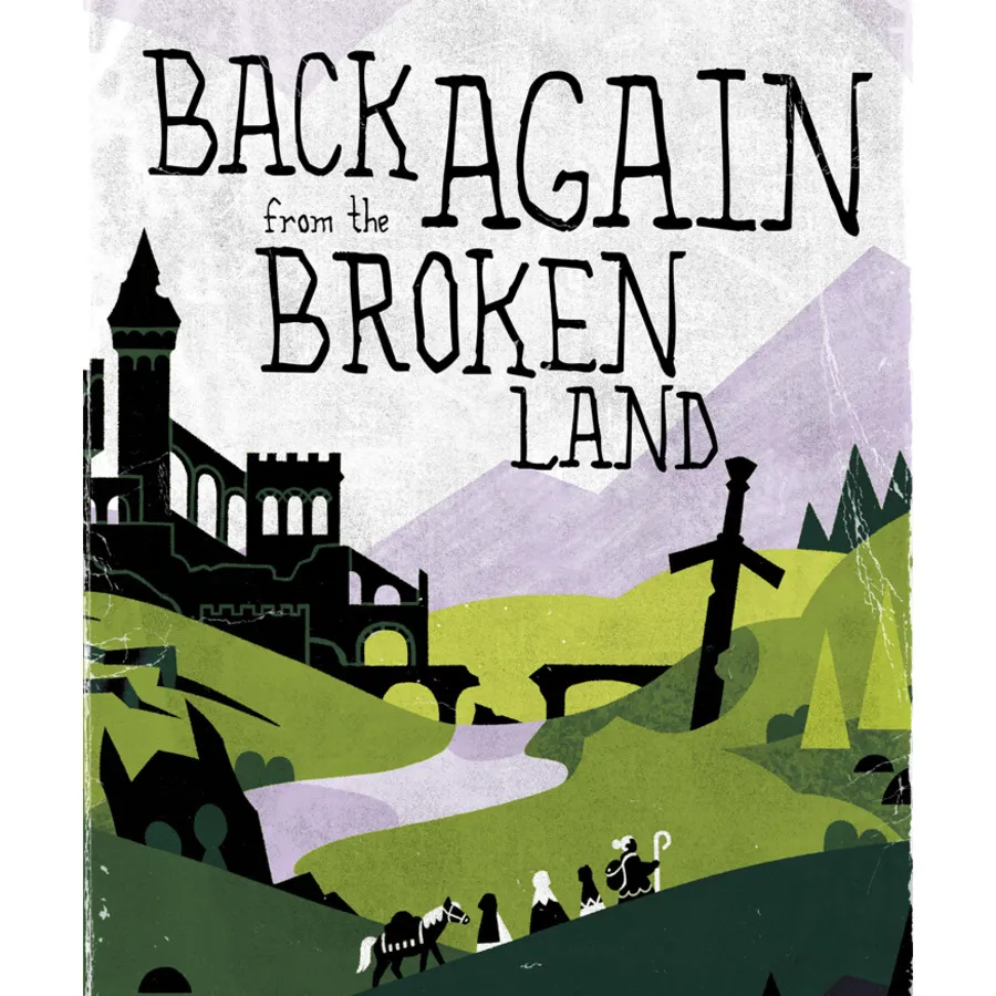 

Back Again from the Broken Land (Color Cover), Role Playing Games (Cloven Pine Games), мягкая обложка