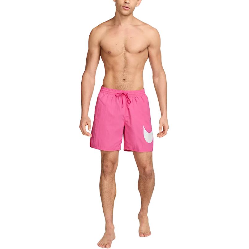 Мужские шорты для плавания Swim Breaker 7' Fully Lined Volley Nike, фиолетовый/белый — фото 3