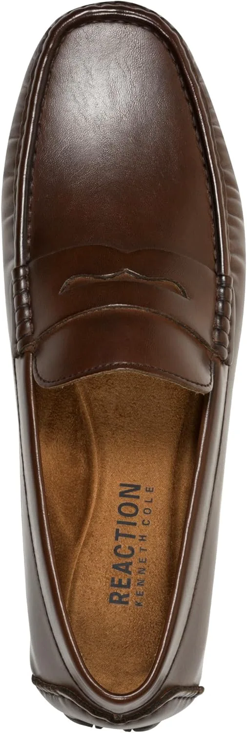 Лоферы Kenneth Cole REACTION Mens Sergio, коричневый — фото 4