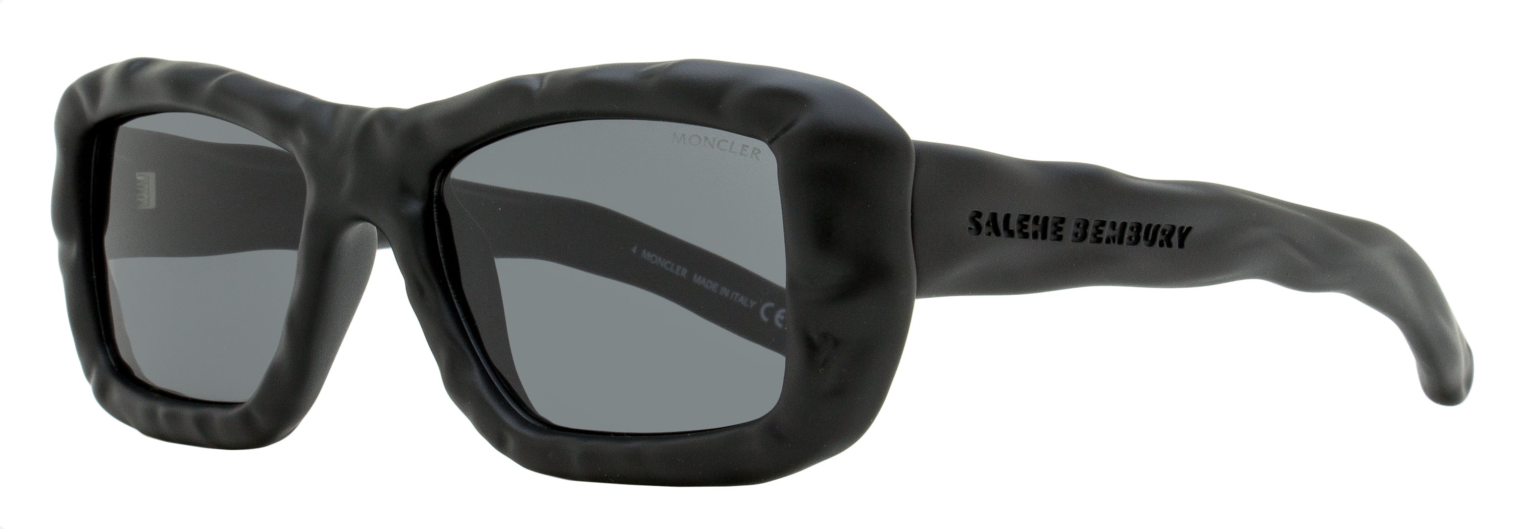 

Солнцезащитные очки Moncler Unisex Salehe Bembury ML0292-P 02A матово-черные 54 мм