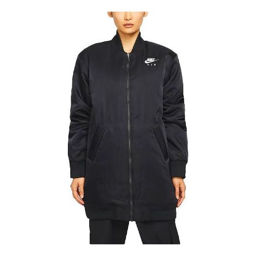 

Куртка (WMNS) Nike Air Therma-FIT Synthetic-Fill Loose Mid-Length Stay Warm Jacket Black, черный