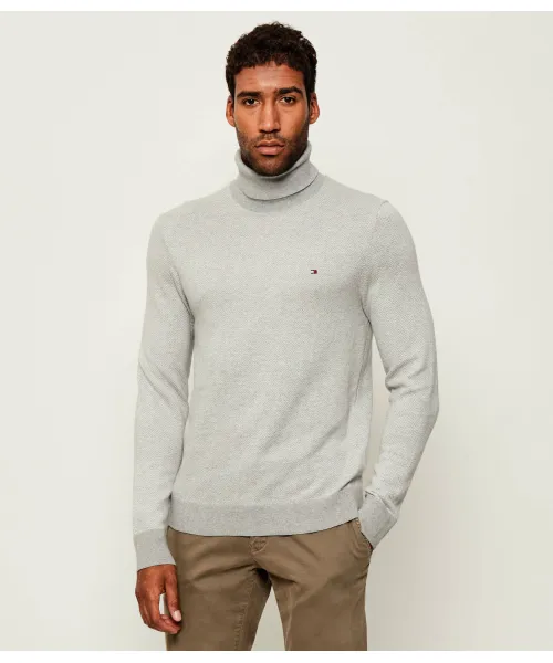 

Водолазка из пима Regular fit Tommy Hilfiger, серый