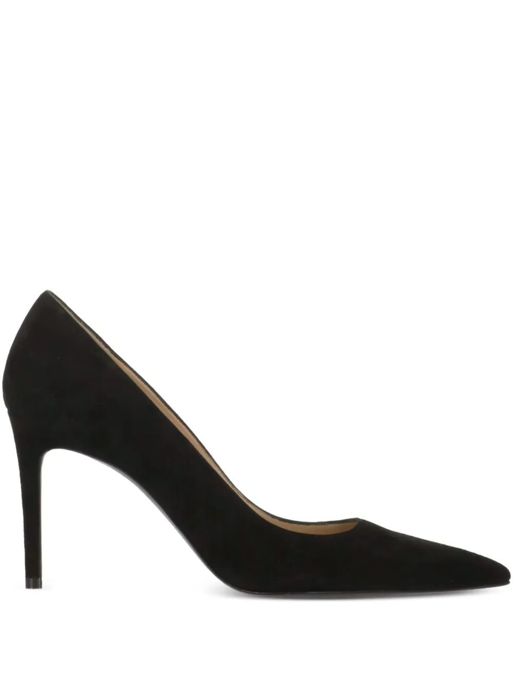 Туфли-лодочки Stuart Power на каблуке 90 мм Stuart Weitzman, черный