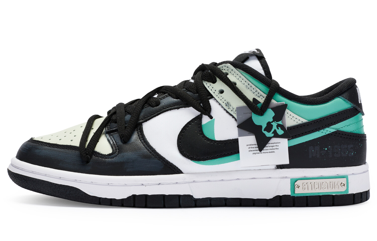 

Кроссовки Nike Dunk Skateboard Shoes Men Low-Top Green