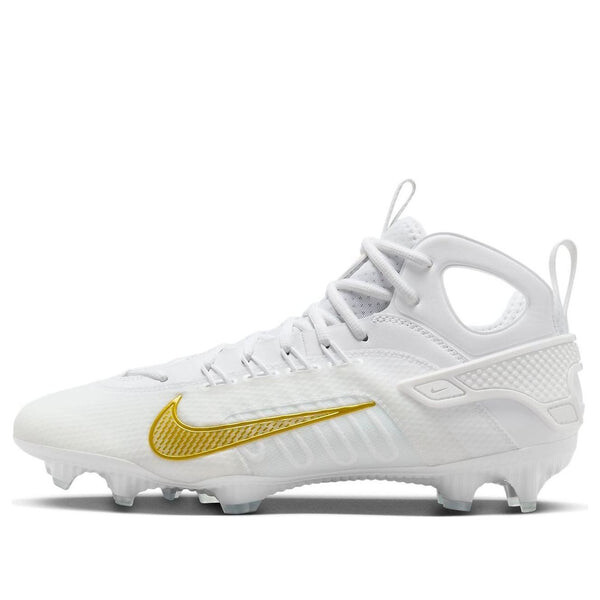

Кроссовки huarache 9 elite lax 'white metallic gold' Nike, белый