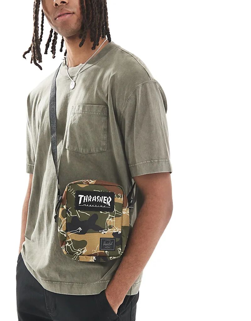 

Сумка через плечо Herschel x Thrasher Heritage с камуфляжным принтом Herschel Supply Co