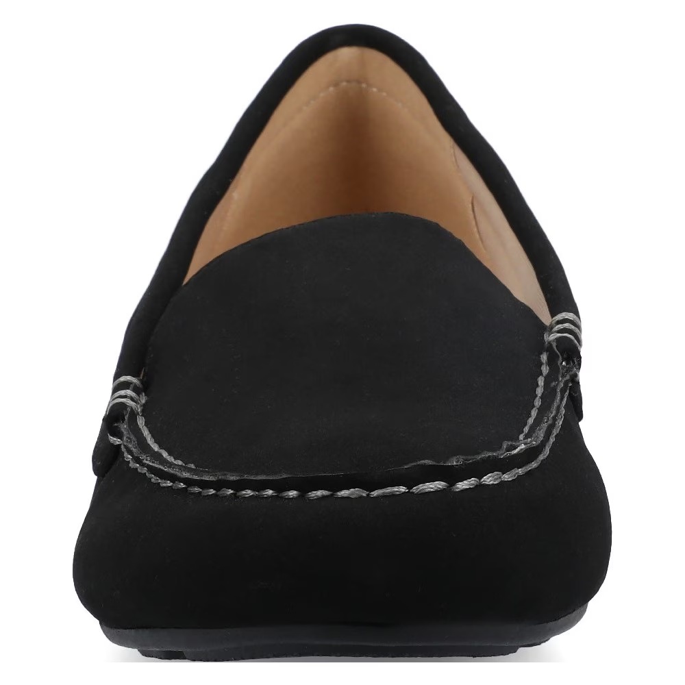 Женские мокасины oreta driving loafer Journee, черный — фото 3
