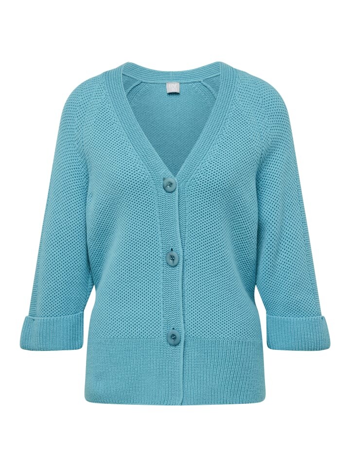 

Кардиган Rabe Strickjacke, светло-синий