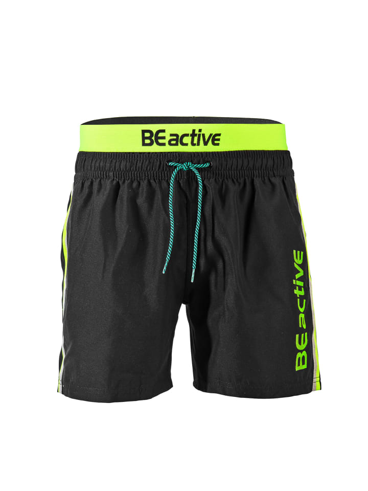 

Плавки-шорты Power Stream неоново-желтого и черного цветов BECO the world of aquasports
