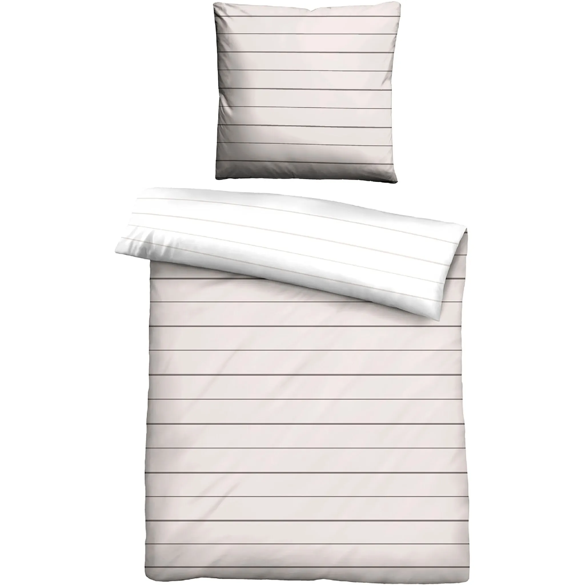 

Постельное белье Biberna, (1 шт.), серо-коричневый