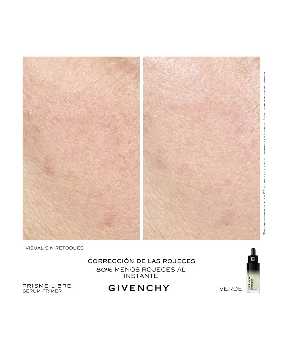 Сыворотка-праймер Prisme Libre Skin & Color 30 мл Givenchy, Verde + Vitamina B5 — фото 4