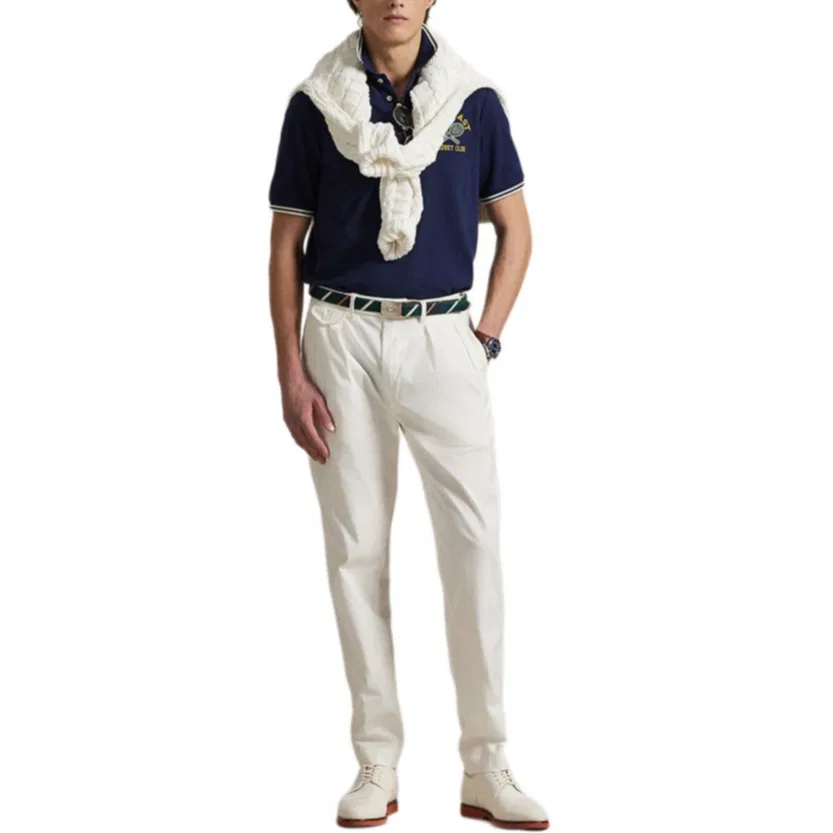 Поло Ralph Lauren Raquet Club темно-синее — фото 4