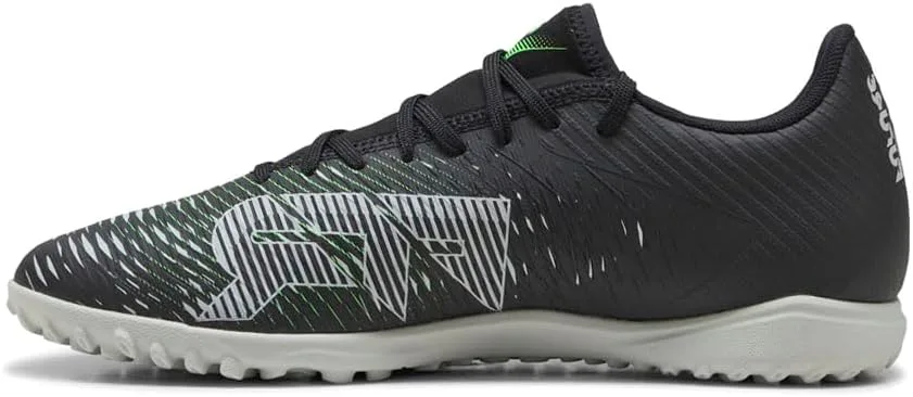 Футбольные бутсы Puma Men's Future 8 Play Turf Trainer, черный/светло-серый/зеленый — фото 4