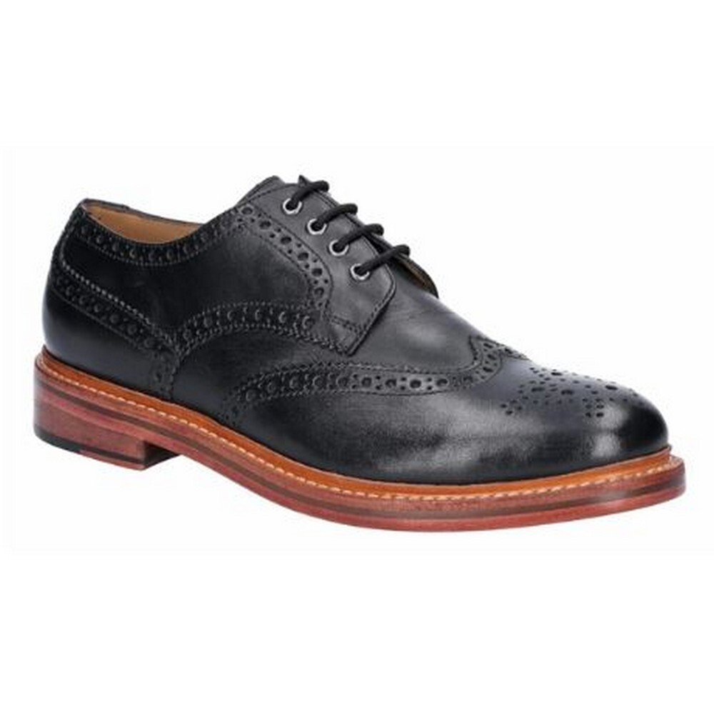 

Кожаные туфли quenington goodyear со шнуровкой и рантом Cotswold, черный