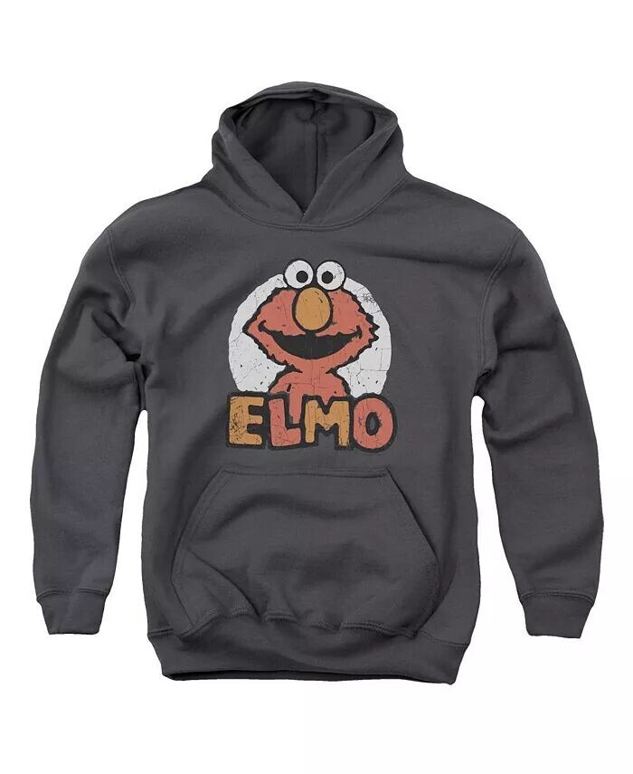 

Толстовка с капюшоном Elmo Name для мальчиков Sesame Street, серый