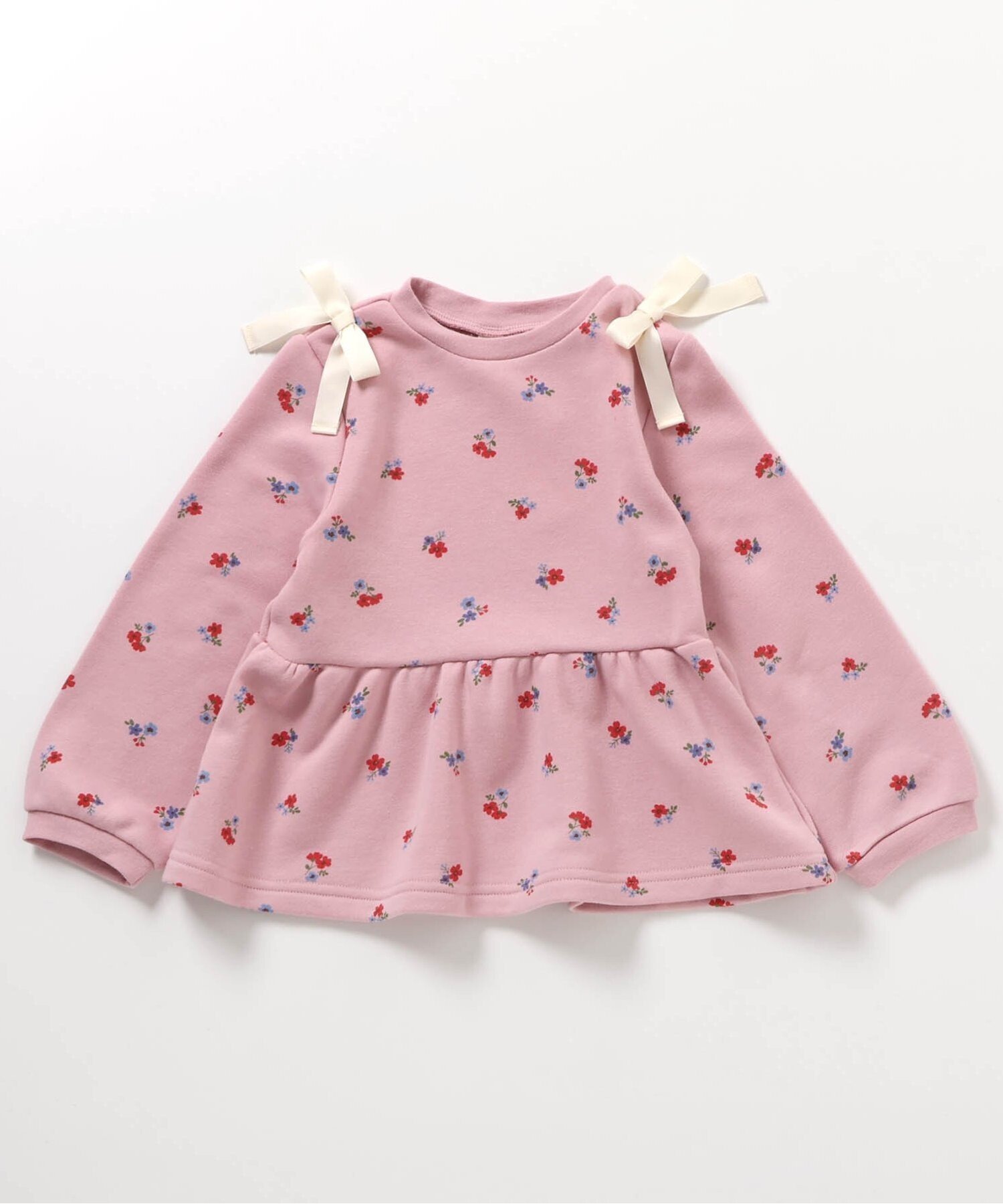 Эксклюзивная для интернет-магазина толстовка с баской и лентой на плечах Apres les cours, Pink — фото 2