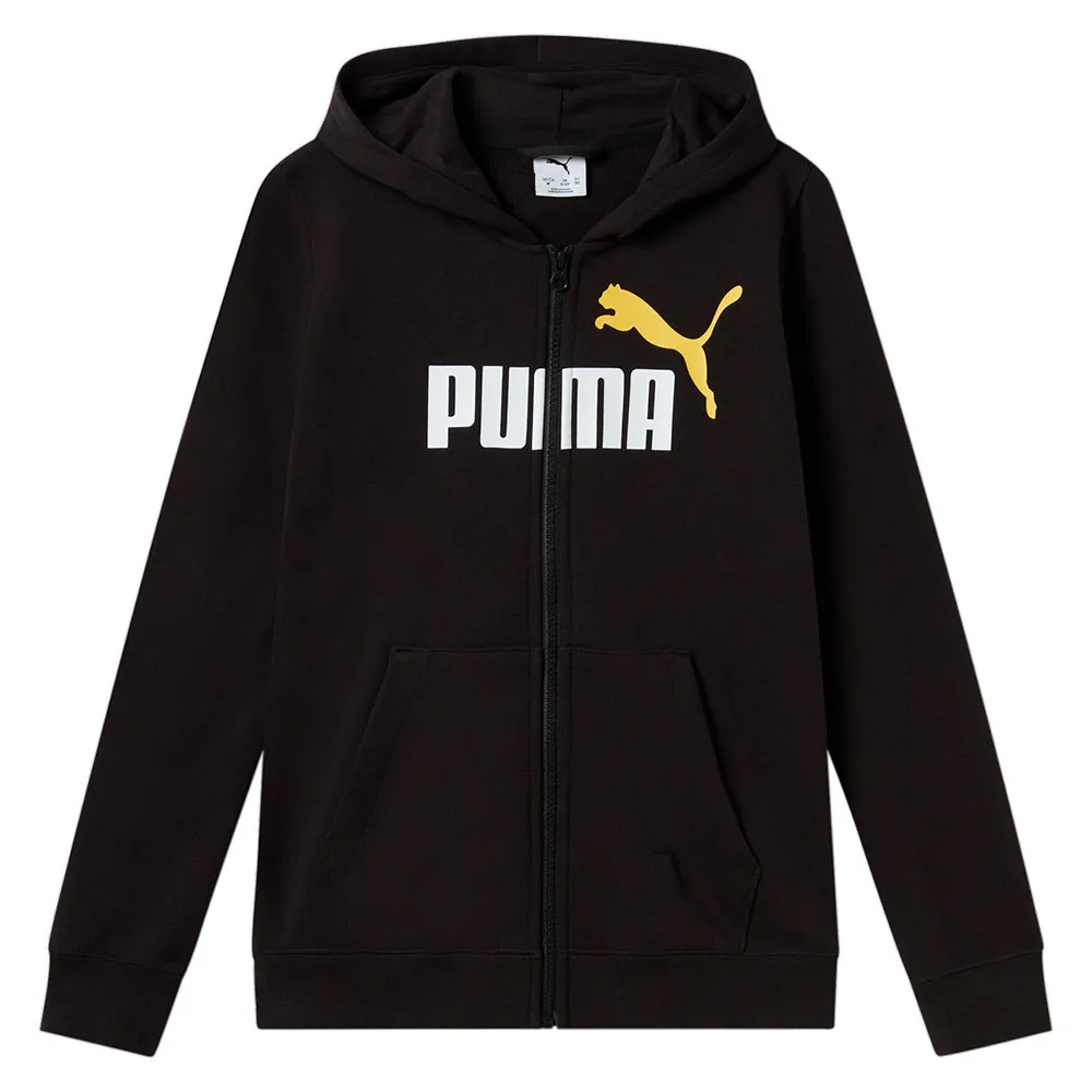 

Толстовка Puma ESS Big Logo full zip, черный