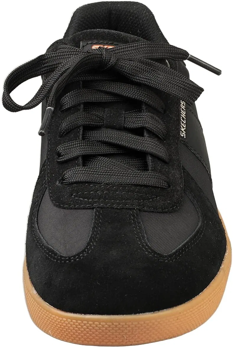 Мужские кроссовки Skechers Placer Camilo, Black Nylon Suede Synthetic — фото 3