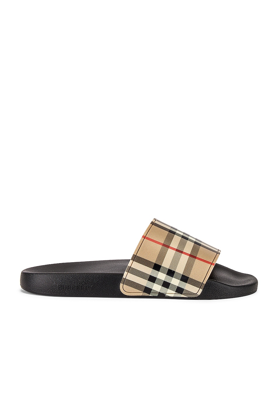 

Футболка Furley M Check Slide Burberry, Archive Beige