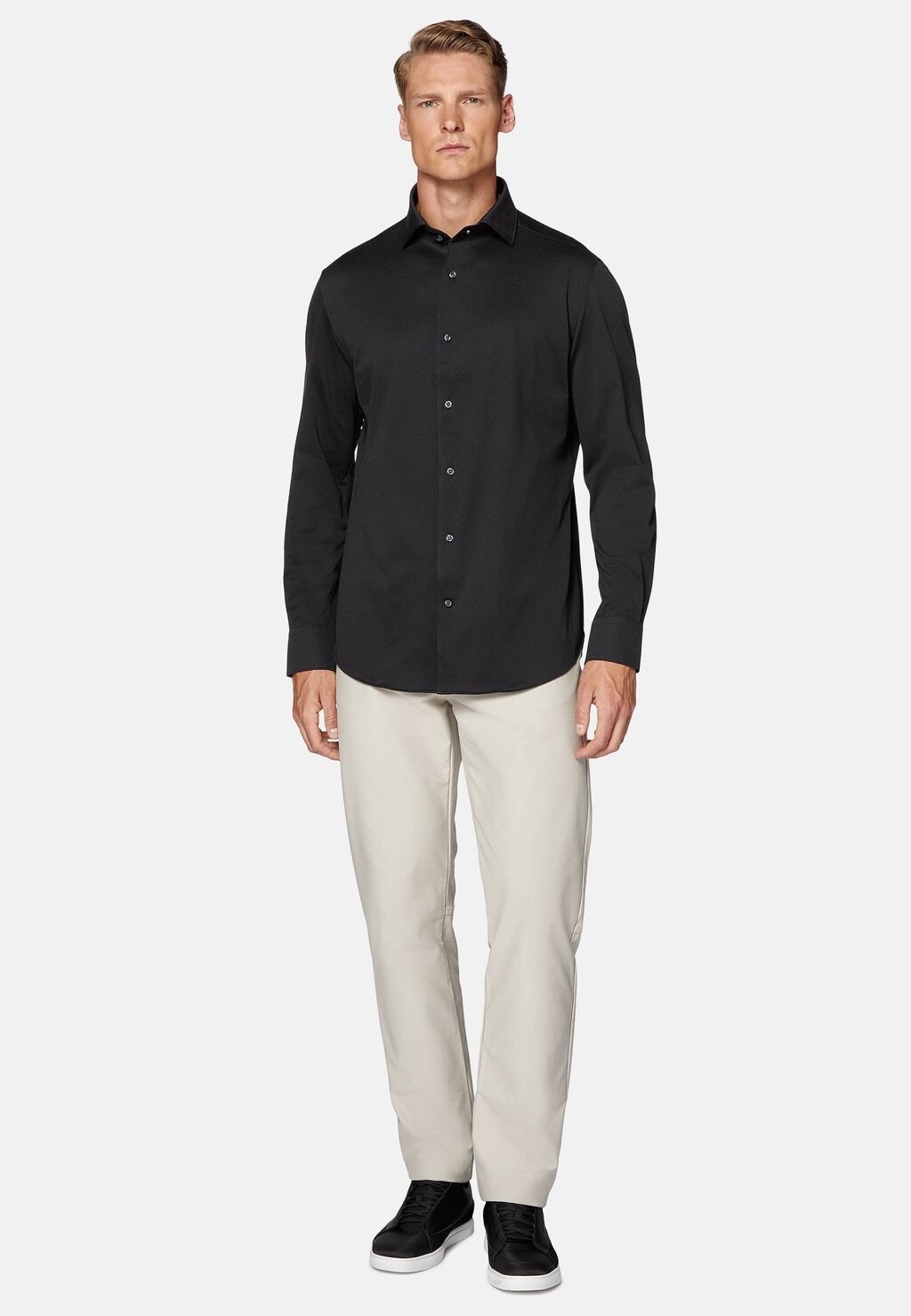 

Рубашка REGULAR FIT JAPANESE Boggi Milano, черный