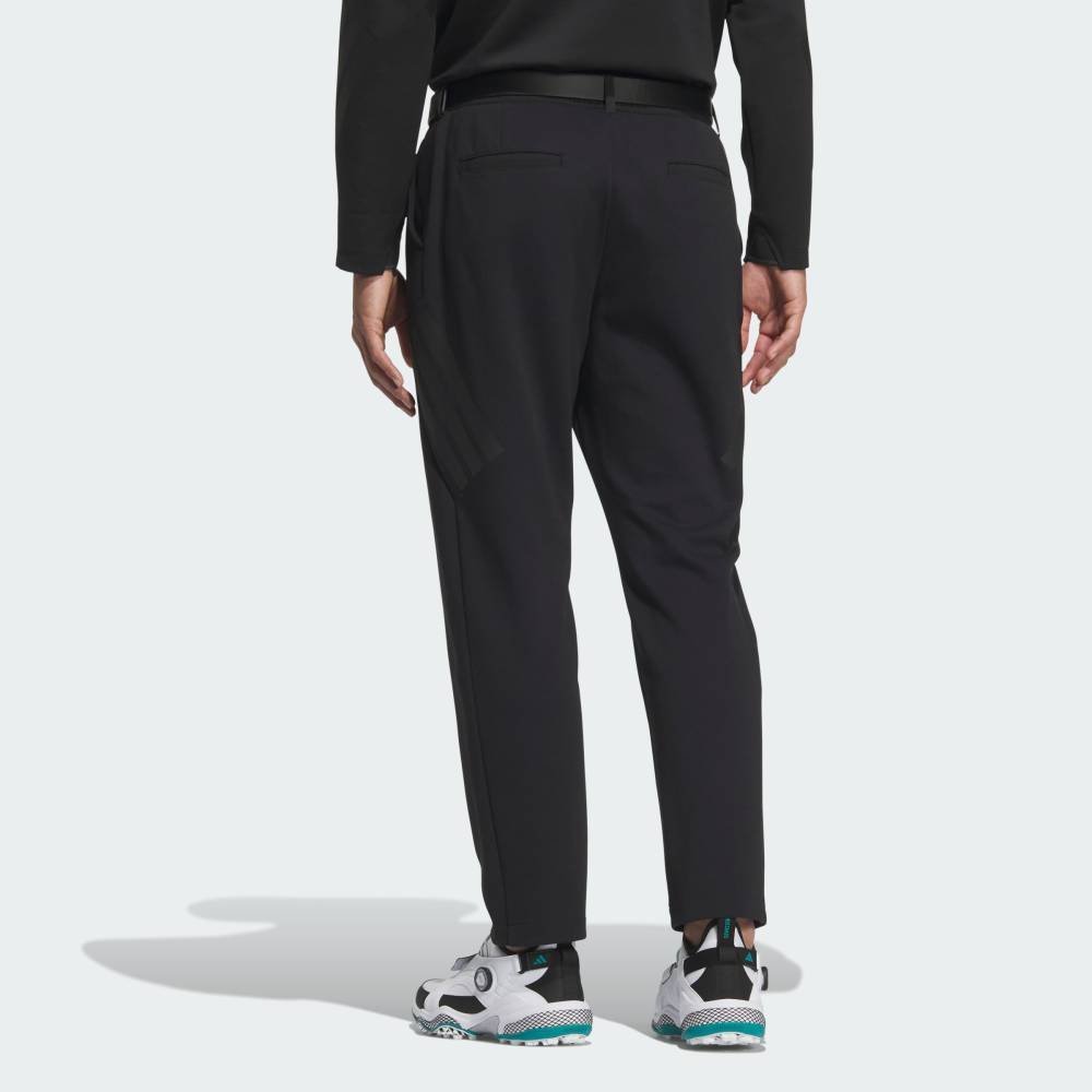 Брюки из эластичного двойного трикотажа Adidas, black — фото 2