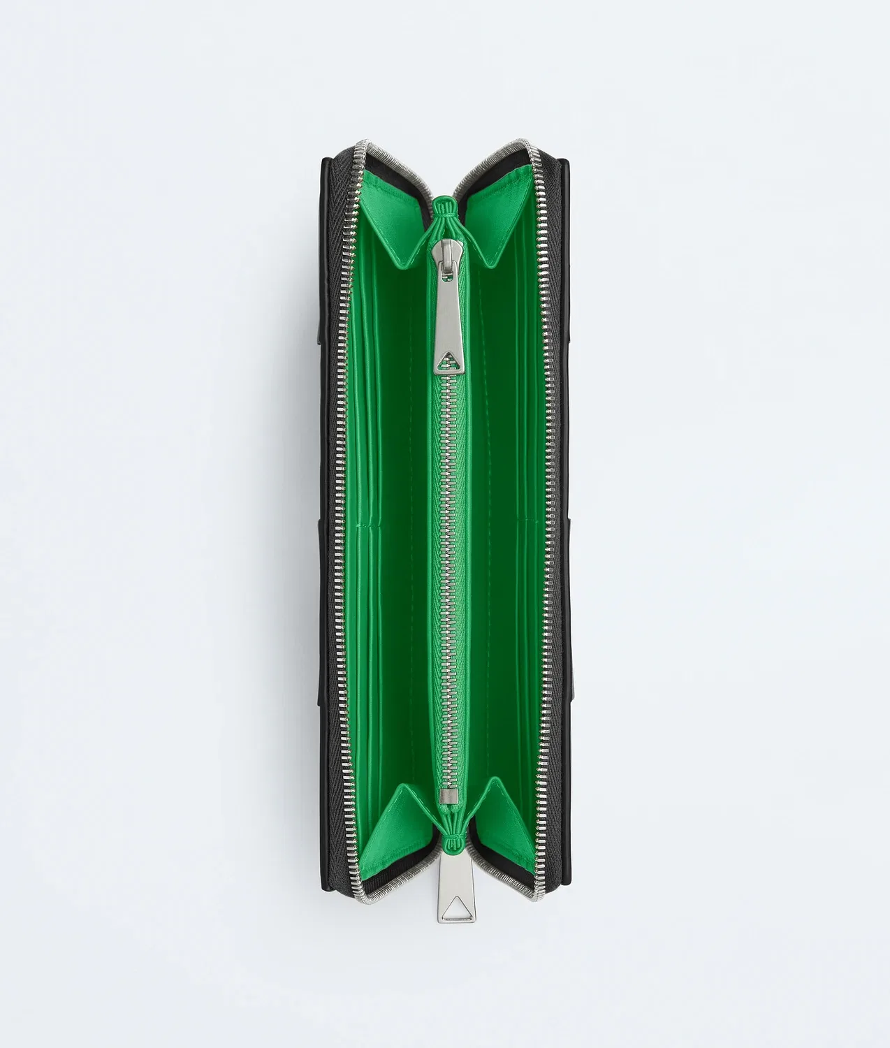 Cassette Zip Around Wallet BOTTEGA VENETA, черный — фото 2