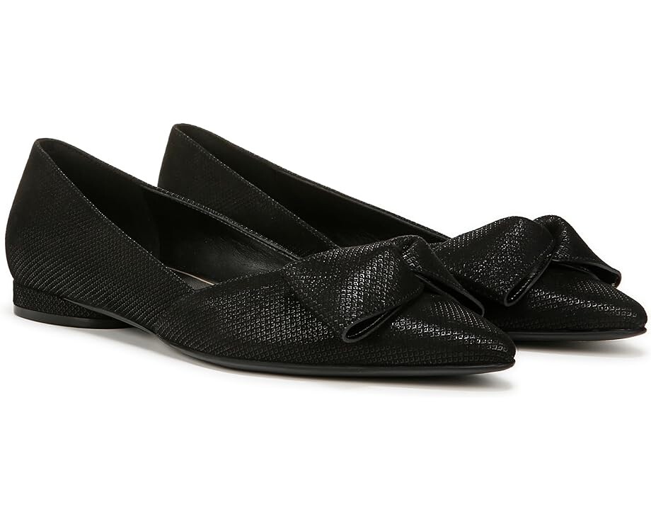 Туфли на плоской подошве Naturalizer Havana Bow, черный