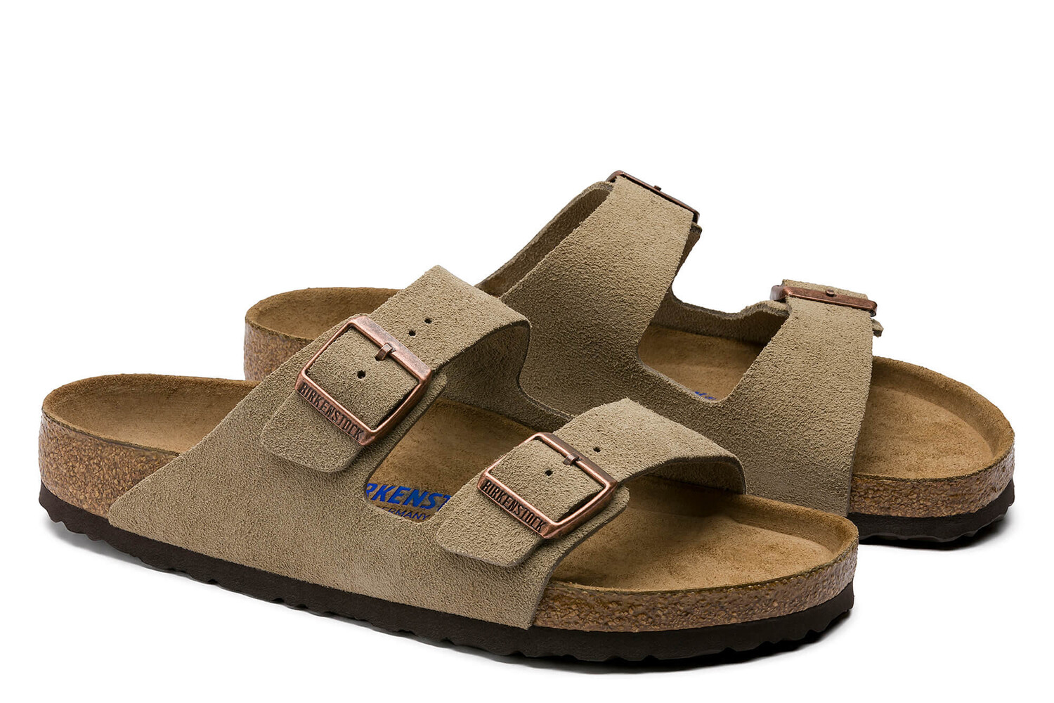 Сандалии Аризона - узкие Birkenstock, коричневый — фото 2