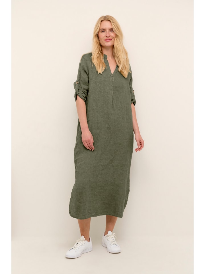 

Платье до колена Cream, хаки