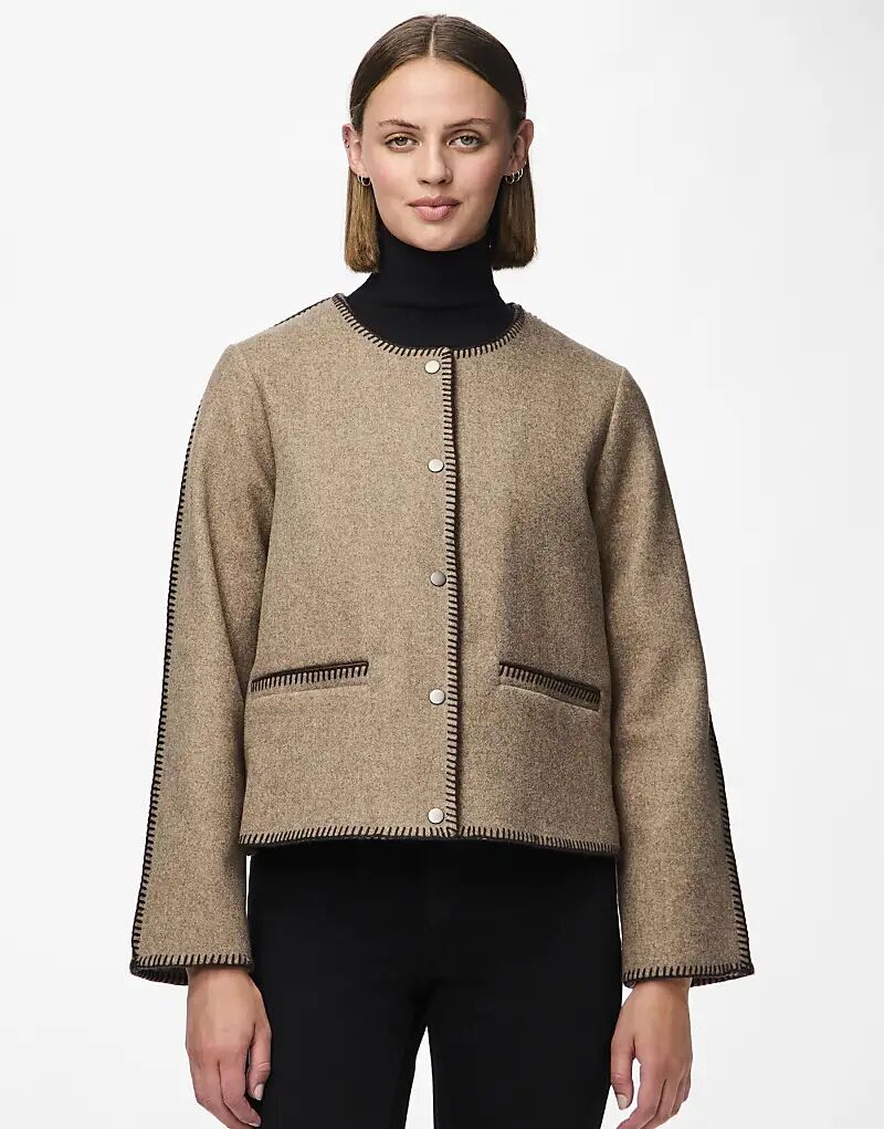 

Куртка Pieces в цвете morel