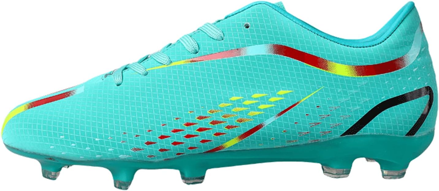 

Футбольные бутсы унисекс легкие, дышащие, нескользящие и амортизирующие, а также модель Youth high-top Indoor Lawn Training Hard Bottom TF/AG Joskaa, синий