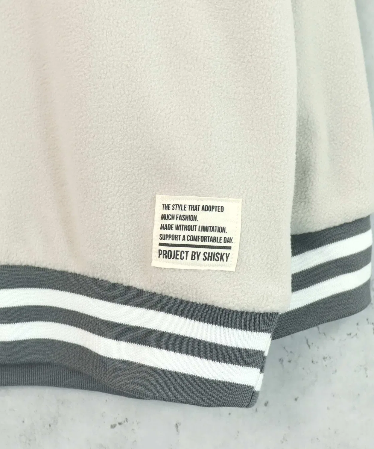 Флисовая кофта с линией ребер, Crew Neck и Hoodie, набор из 2 штук, темно-зеленый — фото 4