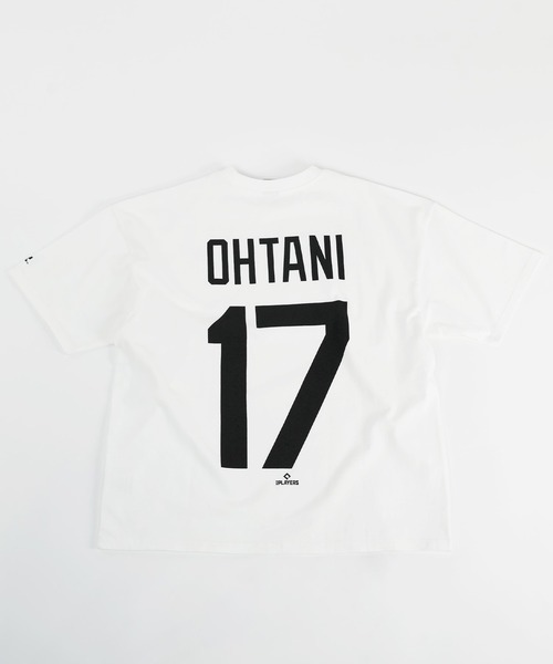 

Футболка с коротким рукавом, бейсбольная, лицензионная MLB, бренд Fanatics, модель Shohei Ohtani Dodgers, цвет белый/черный